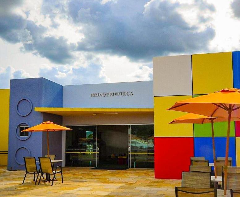 L'acqua Diroma - Suítes confortáveis - Resort com Piscinas 24 horas - Piscina de ondas Caldas Novas Esterno foto